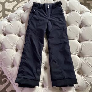 Spider Ski Snow Pants Girls size 10 Black - in new condition